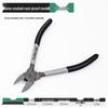 6-Inch Industrial Diagonal Cutting Pliers for Electronics and Models - Offset Jaw Design