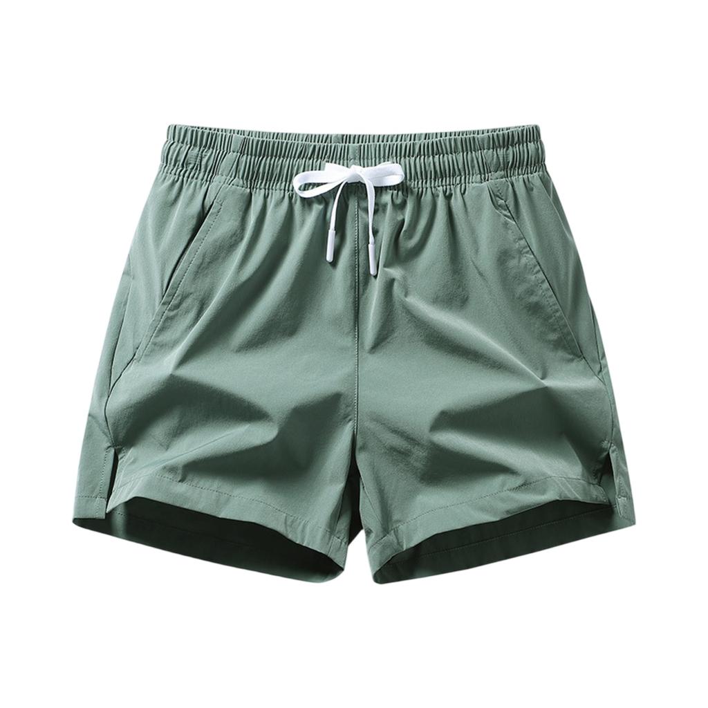 Summer Men's Stretch Breathable Loose Solid Color Sports And Leisure Ice Silk Pants