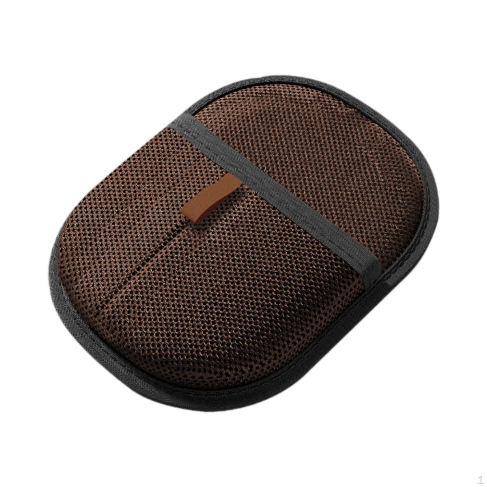 

Перчатка для удаления шерсти для кошек и собак, Статический очиститель шерсти домашних животных Ткани Мебель Deep Brown