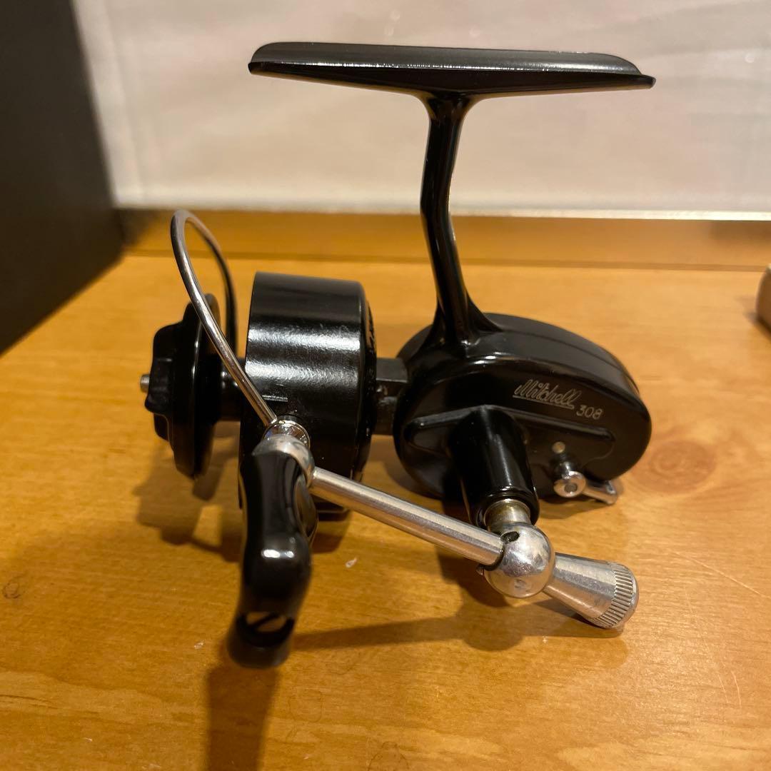 Used [Mitchell] Mitchell 308 spinning reel Prince logo rare model