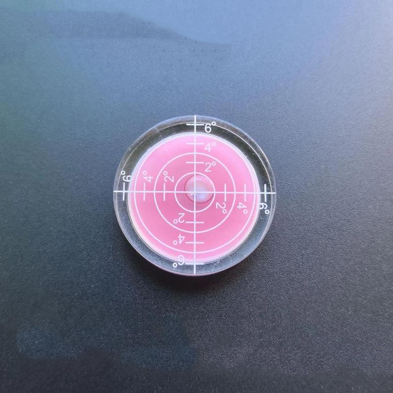 32Mm Spirit-Bubble Degree Mark Mini Bubble Level Accuracy Round Measuring Meter Professional Measuring Tools