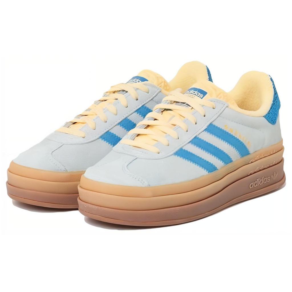 adidas  Gazelle Bold Almost Blue Yellow Women Sneakers Bright-Blue Almost-Yellow IE0430