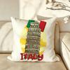 Art IItaly CCulture SSeries Cushion Cover Pillow Case Antidustmite Pillowcase Silky Short Plush Sofa Cushion Cover hot