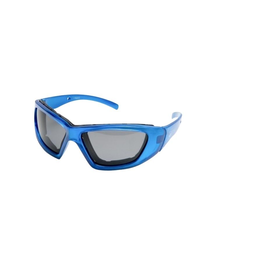 OCEAN Floating Size Goggle UV Coated Recycled Clear Blue Smoke Sunglasses, Kids' [BIARRITZ KIDS], Shape, Protection, Impact-Resistant Lenses,