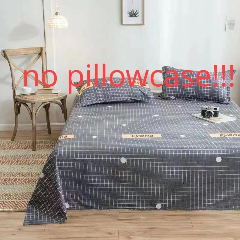 

Простыни с принтом Twin Queen Full Size Nordic Style Simple Mattress Cover Breathable Durable Flat Sheet Bed Cover Adults Simple 110X230cm