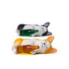 Cute Cartoon Corgi Husky Holding Bottle Mini Model For Gift Giving And Collection