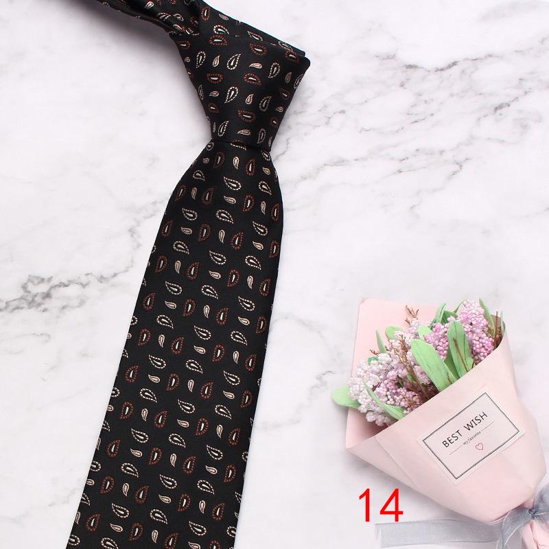 Rael Business Series Tie 8Cm Polyester Silk Business Suit Jacquard Tie Bulk Tie