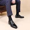 Autumn Italian Men Shoe Polishing Elegant Social Shoes Men Business Dress Casual Flat Shoe Men Party Wedding Shoe Zapatos