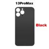 For iPhone 13 Mini Pro Max Big Camera Hole Phone Back Glass Battery Cover Rear Glass Panel Housing Chassis Add 3M Adhesive