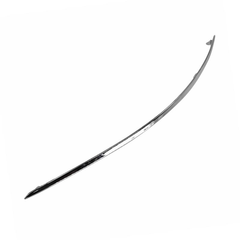 Front Bumper Chrome Strip Molding Trim For 2008-2011 Mercedes-Benz W204 C300 C350 C63 AMG 2048850721 2048850821