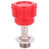 Vehicle air conditioning charging tool with metal bottle opener for car maintenance and repair with safe handle
