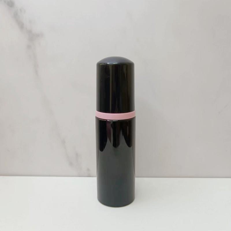 30ml Black Press-Type PET Foaming Facial Cleanser & 60ml Mousse Dispensing Bottle