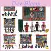 Conjunto de Figuras Roblox Com Personagens Coloridos E Acessórios Para Brincadeiras Criativas