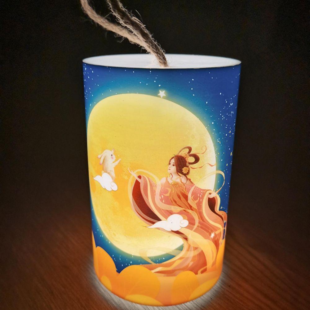 

Decorative Light Handcrafts Small Lantern Mid-autumn lantern Portable Rabbit Lamp RC Night Light