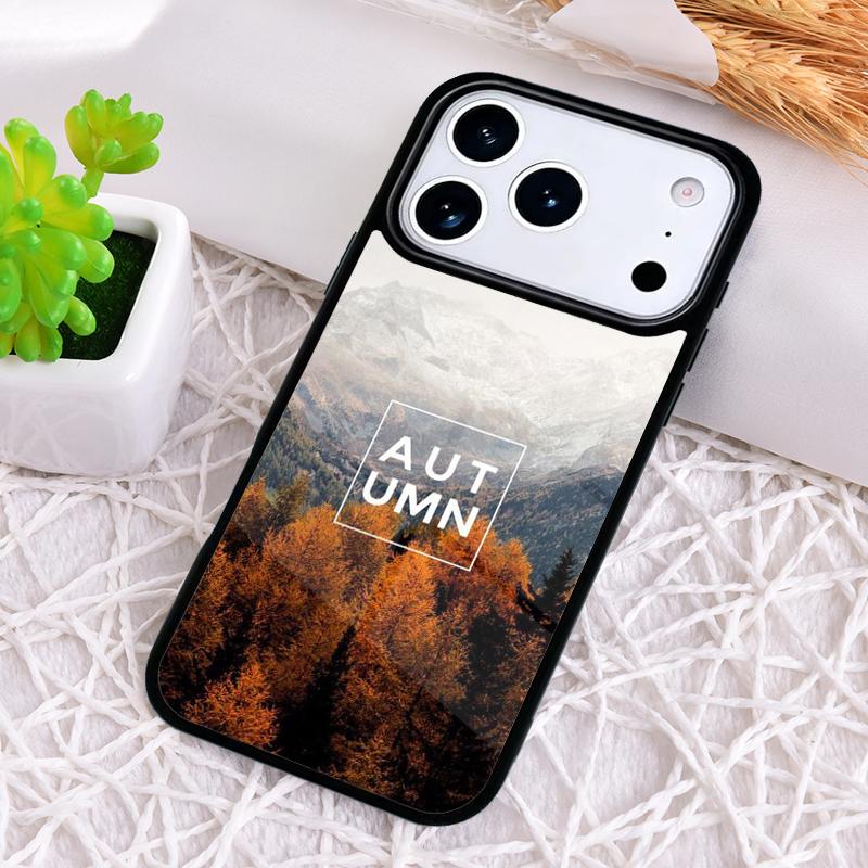 Anime Natural Landscape Phone Case for iPhone 17 Air 16 15 11 12 14 13 Pro Max Shockproof Cover