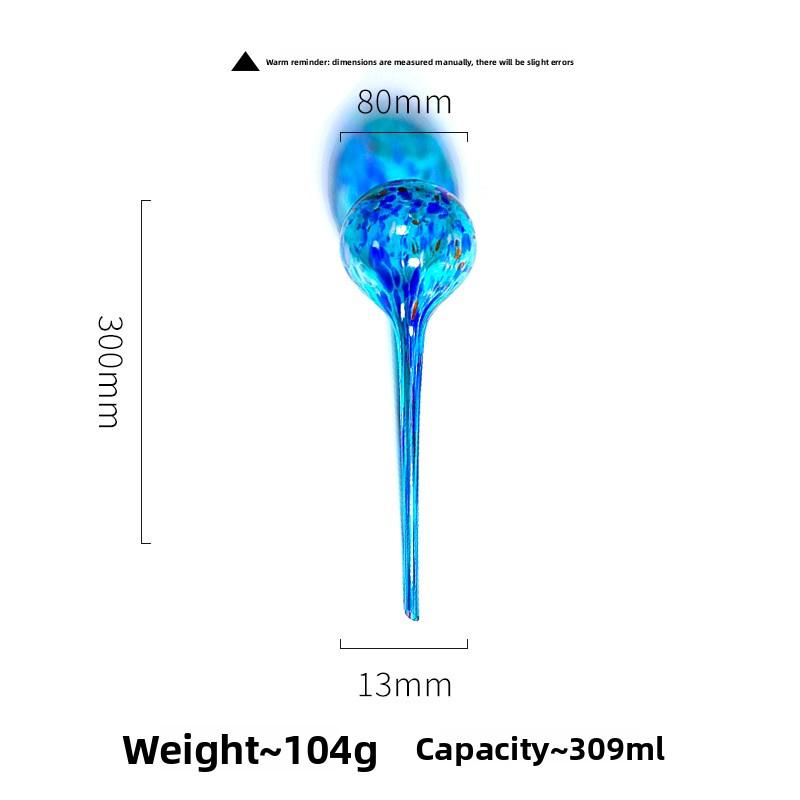 

Creative Blue Glass Automatic Watering Bulbs for Plants Lazy Gardener Tool Home Drip Irrigation