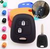 Couvercle de clé en Silicone à 2 boutons, pour télécommande TOYOTA AYGO, pour CITROEN C1-C4