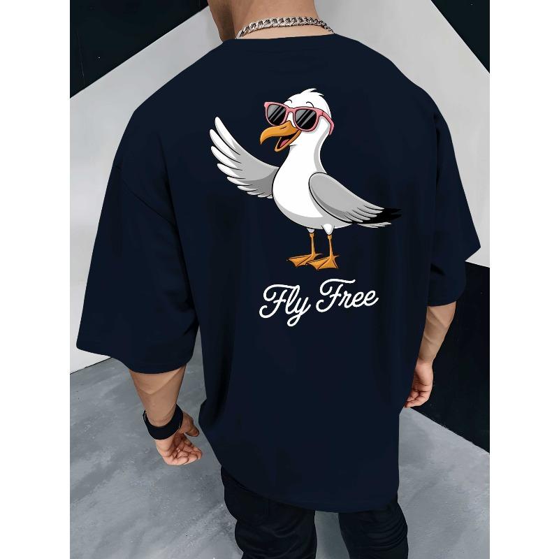 

Men S Short-Sleeved T-Shirt, Perfect for Summer. This Stylish And Trendy Round-Neck Top Is Breathable And Versatile, Ideal for Vacations in Summer S чёрный