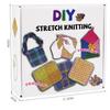Girls Birthday Gift Handmade Diy Cloth Wallet Rainbow Weaving Loom Elastic Rope Kids Educational Toy