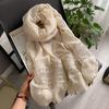 Plain Big Size Lace Floral Patchwork Tassel Viscose Shawl Scarf Luxury  Laser Cut Pashmina Bufandas Muslim Hijab Wrap Snood
