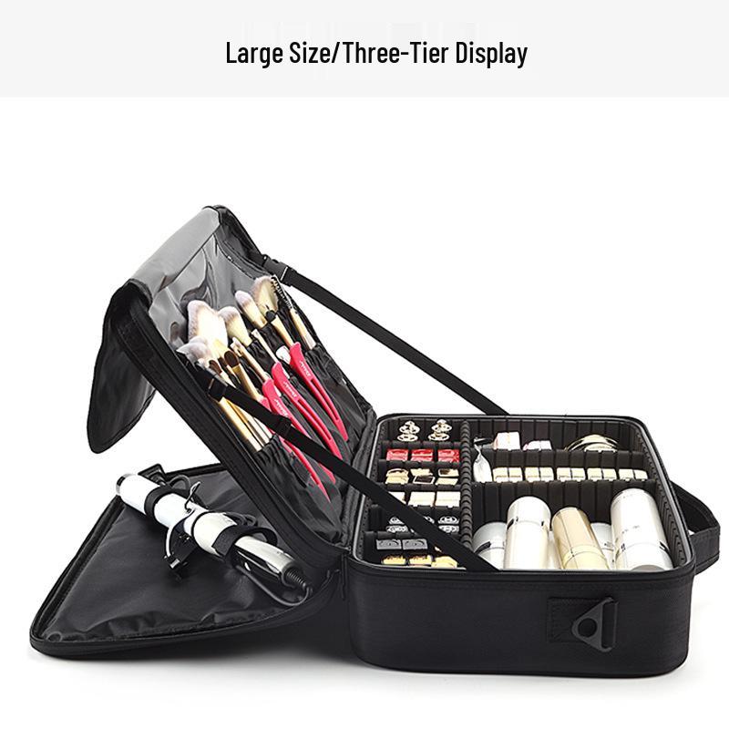 Large Capacity Portable Tattoo Nail Art Makeup Cosmetic Tool Bag