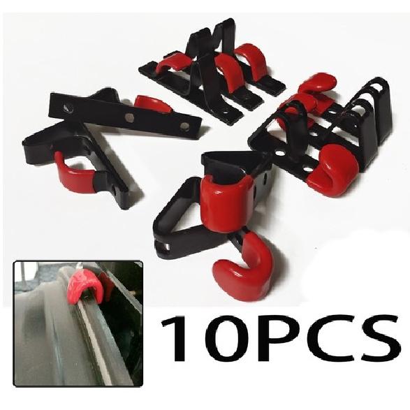 10X Tire Wheel Hub Hook Wheel Shop Display Stand Metal Holder Rack Wall Mounted