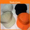 Simple Color Solid Duckbill Cap With Flat Brim Design For Outdoor Daily Wear