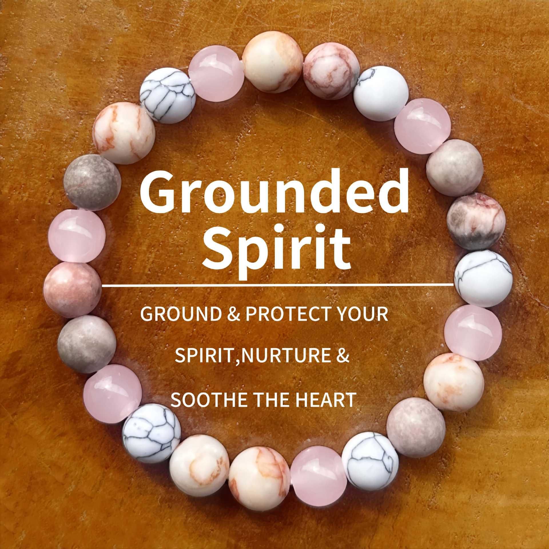 Кристальный браслет из натурального камня Браслет из бусин One Size