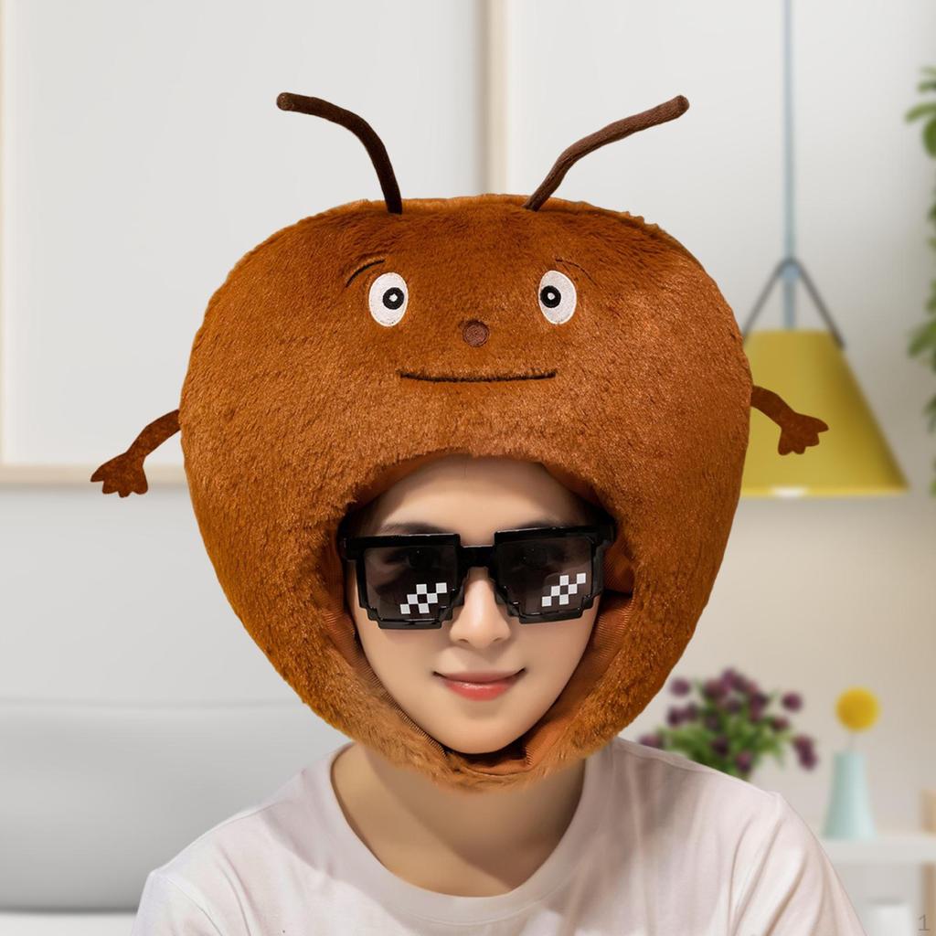 Headwear Warm Cover Animal Hat for Stage Performance Role Play Holiday