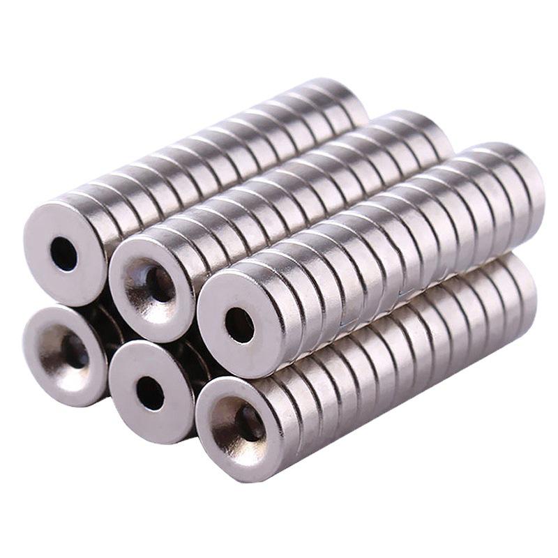 Magnet de recuperare din cauciuc - Magnet puternic unilateral pentru găuri de chiuvetă, frigidere și bile Bucky