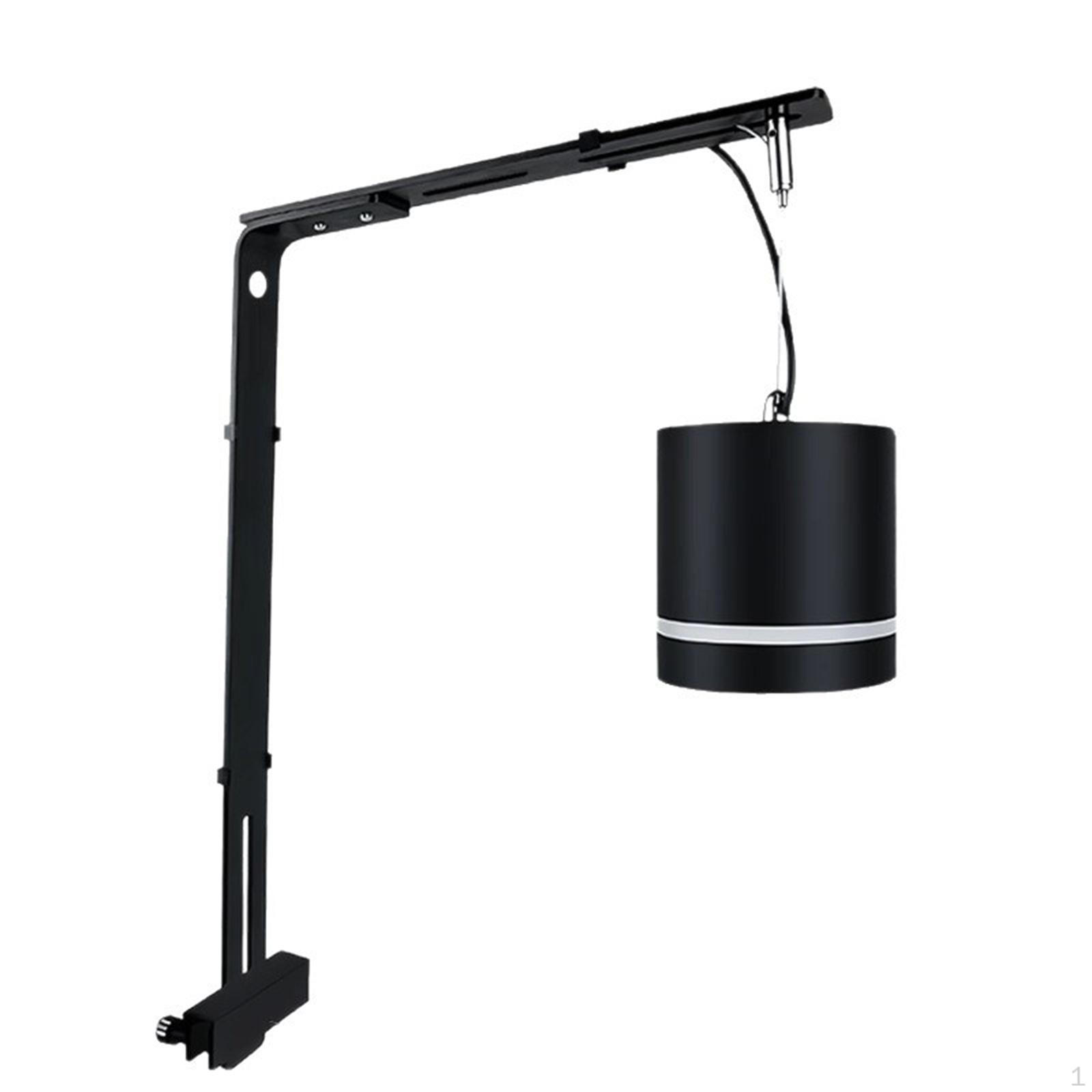 

Кронштейн для аквариумного светильника, крепление, подставка для аквариума, металлический регулируемый держатель для светильников