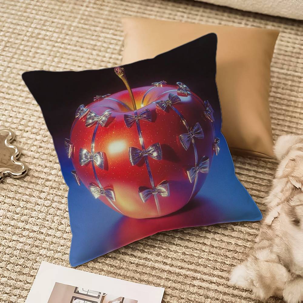 Weihnachts-Apfel Kissenbezug Hausstaubmilbenabweisend Unsichtbarer Reißverschluss Sofa Bett