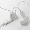 MUJI Joint Tap with Lock Extension Cord 10cm White LAK07A9S MJ-JT04B