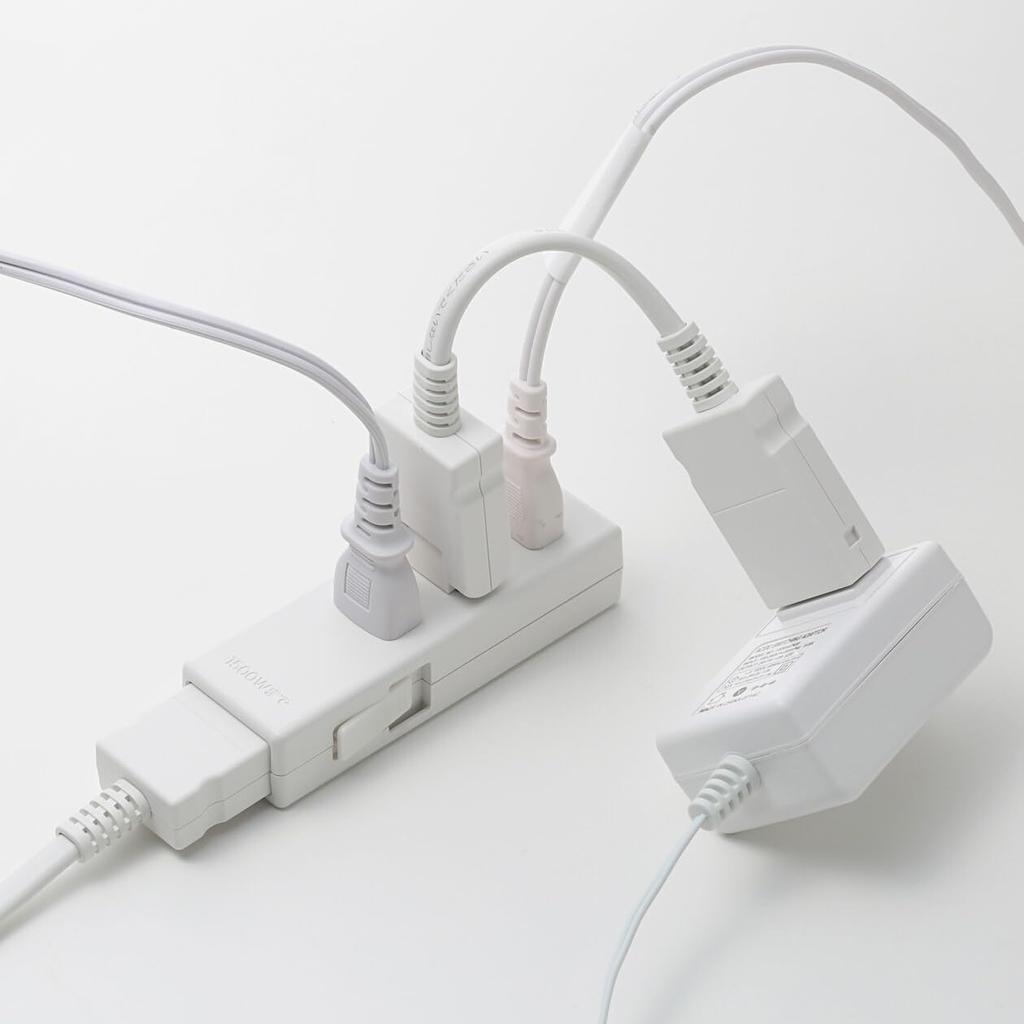 MUJI Joint Tap with Lock Extension Cord 10cm White LAK07A9S MJ-JT04B