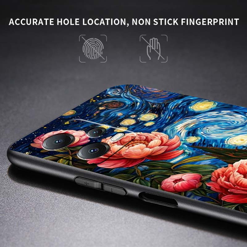 Creative landscape patterns Phone Case For Xiaomi Redmi Note 15 14 13 12 12S 11E 11 11S Pro Plus 4G 5G Black Soft TPU