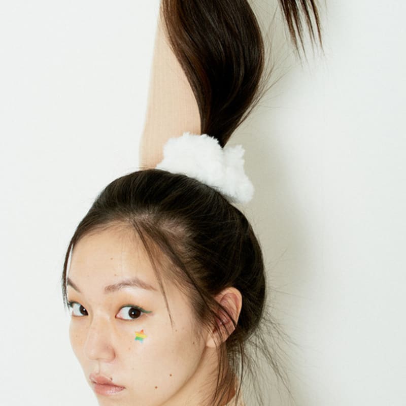 MISU A BARBE DOWNY BAND (6COLORS)