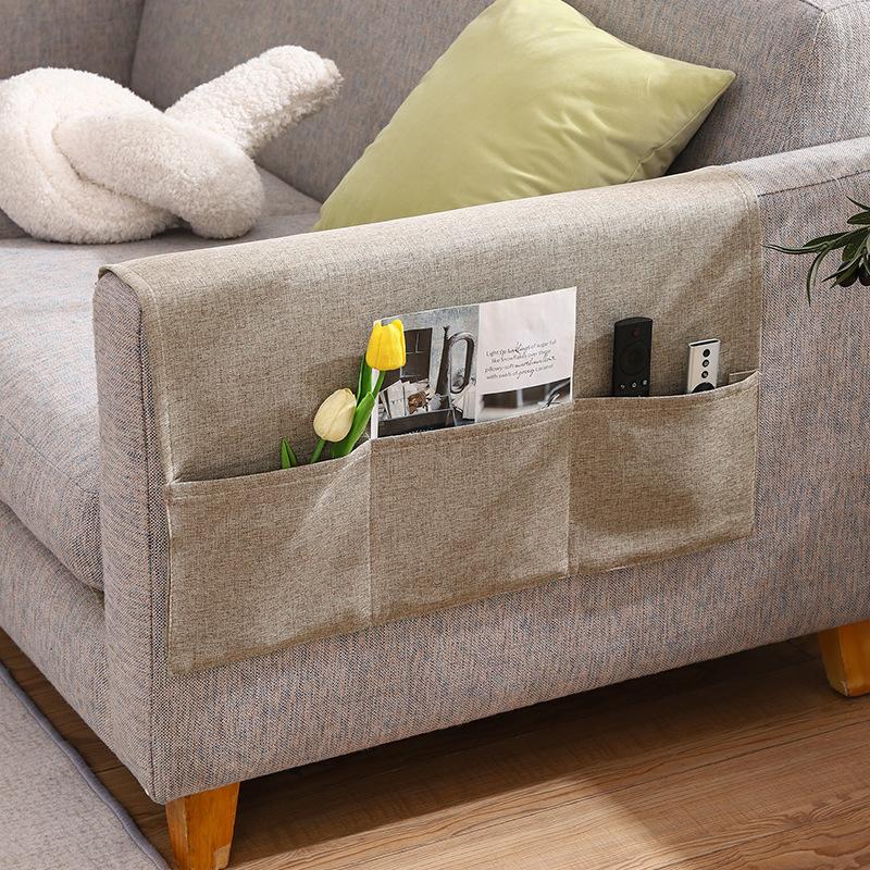 

Modern Style Four Season Universal Sofa Towel Furniture Living Room Decoration Products Supple Anti Dustanti Slip Storage Bag 40x110CM 2 pockets