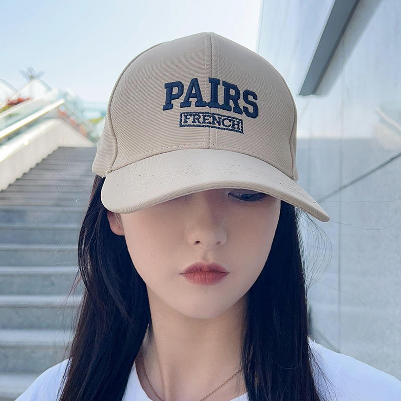 

Солнцезащитная шляпа женская летняя корейская версия трендовая универсальная с надписью бейсболка мужская и женская уличная широкополая защита от УФ лучей сетчатая кепка