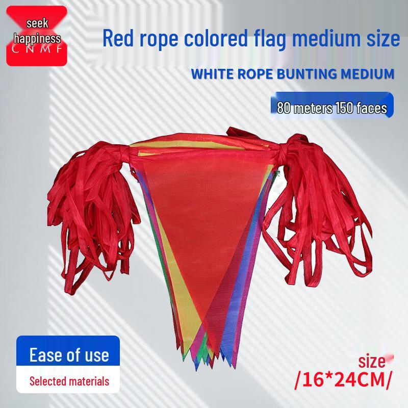 Moufu Outdoor Triangle Pennant Streamers
