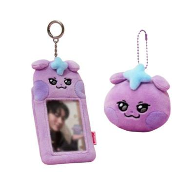 Mighteez Saniyo Special Set – Photo Card Holder & Face Plush Keyring