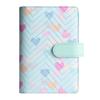 A6 Binder Notebook PU Leather Savings Book Creative Budget Binder  for Cash Budget Storage