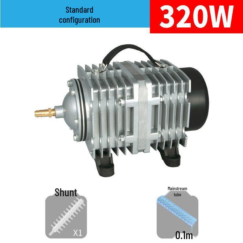 High-Power Electromagnetic Aquarium Aeration Pump for Fish Tanks & Ponds