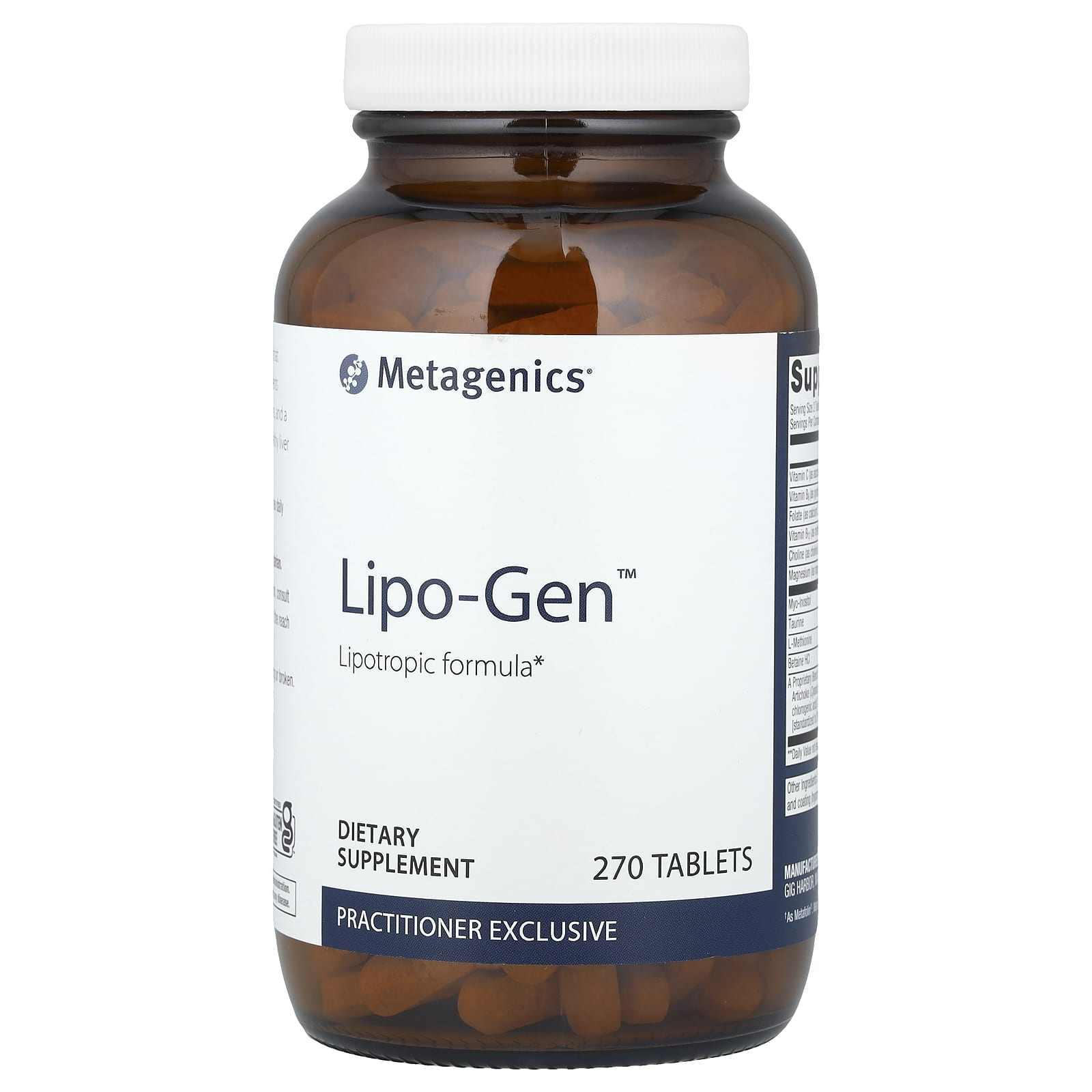 

Lipo-Gen™, Lipid Formula, 270 Tablets