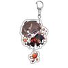 Game Love and Deepspace Xavier Zayne Rafayel Ralayo Sylus Acrylic Keychain Cartoon Trendy Gift Cute Charm Keyrings Bag Tag