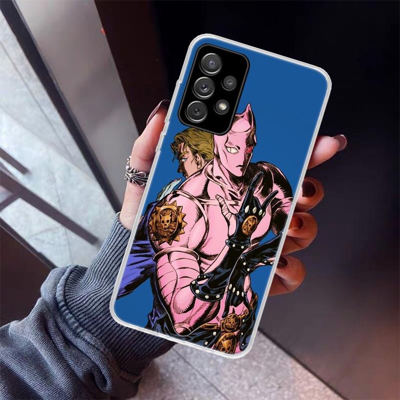 Anime JoJo Killer Queen Hard Phone Case For Samsung Galaxy A17 A57 A37 A16 A26 A36 A56 A15 A25 A35 A55 A14 A13 A54 A53 A34 A24 A
