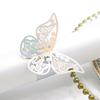 50Pcs Butterfly Napkin Rings Wedding Birthday Christmas Home Dinner Table Decoration Napkin Rings Holders Party Supplies Favors
