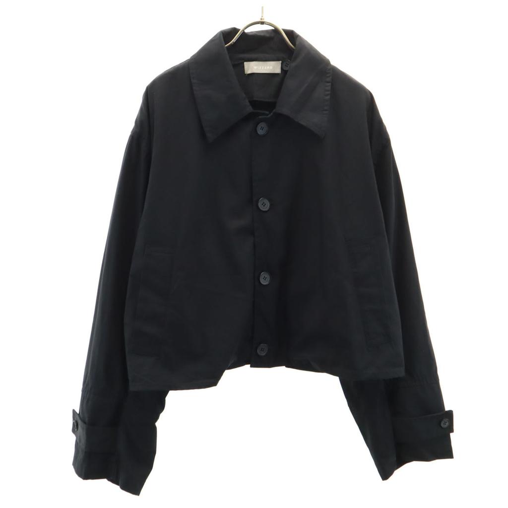 Wizzard 2WAY Stainless Collar Coat 1 Navy Men's Used