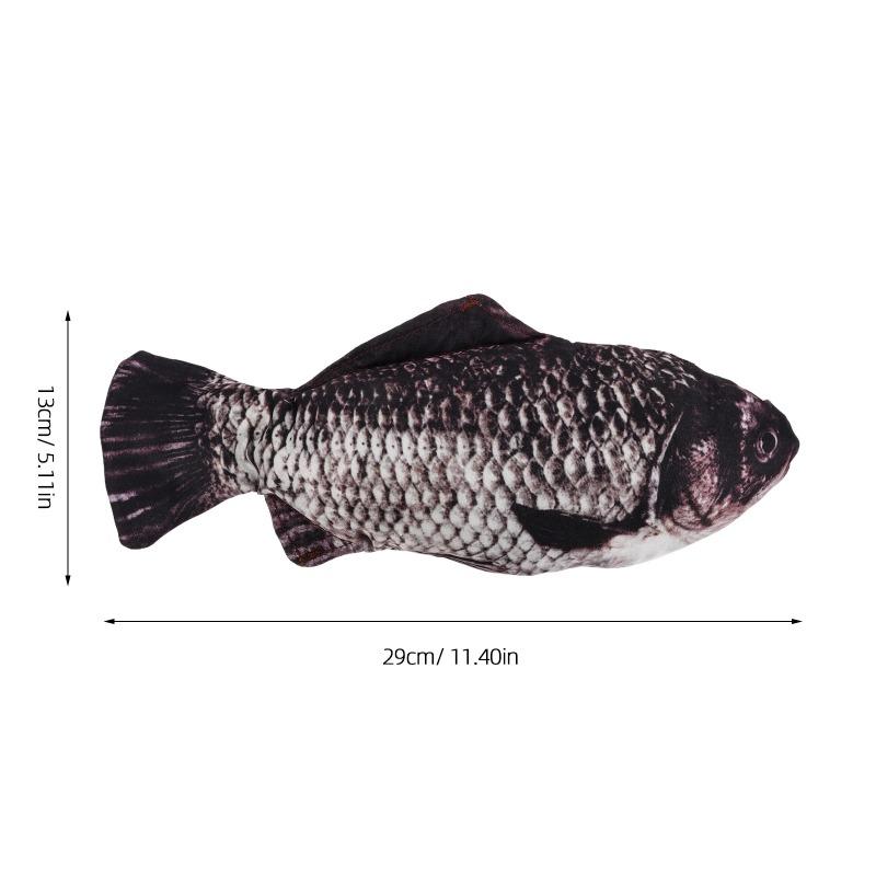 1PCS Simulated Fish Pen Bag Realistic Novelty Pencil Case Emulation Storage Desktop Accessory Fish Shaped School Supplies