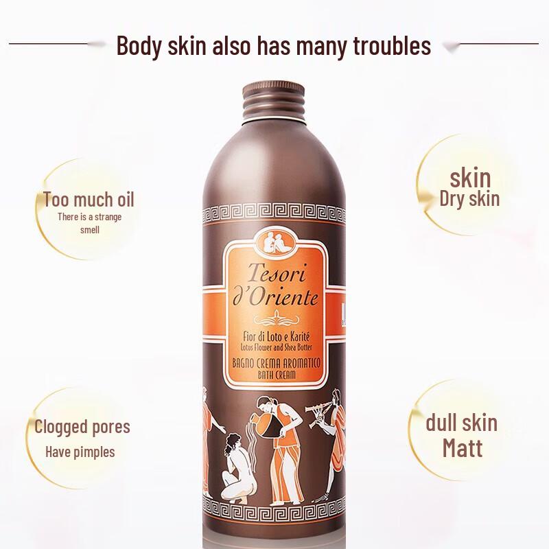 Tesori D’oriente Water Lotus Shower Gel & Nourishing Cream Set