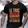 Funny French Unisex Shirt Retro Dont Fight The Balls Tops Humor Vintage Casual Tshirt Unisex Summer Tops O Neck Short Sleeve Tees
